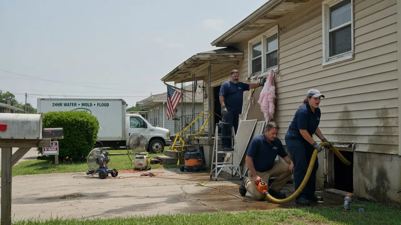 Water Damage Repair in Pfeifer, KS near me